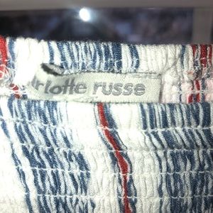 White tight strapless dress